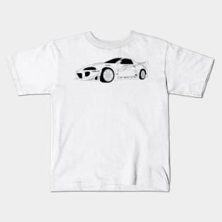 FF Eclipse Black Outline Kids T-Shirt